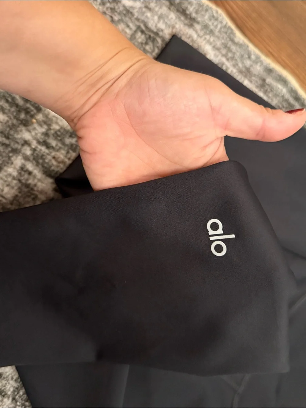 ALO Yoga charcoal Performance Leggings